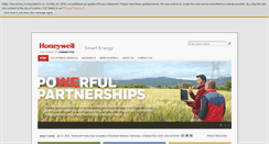Desktop Screenshot of honeywellsmartgrid.com
